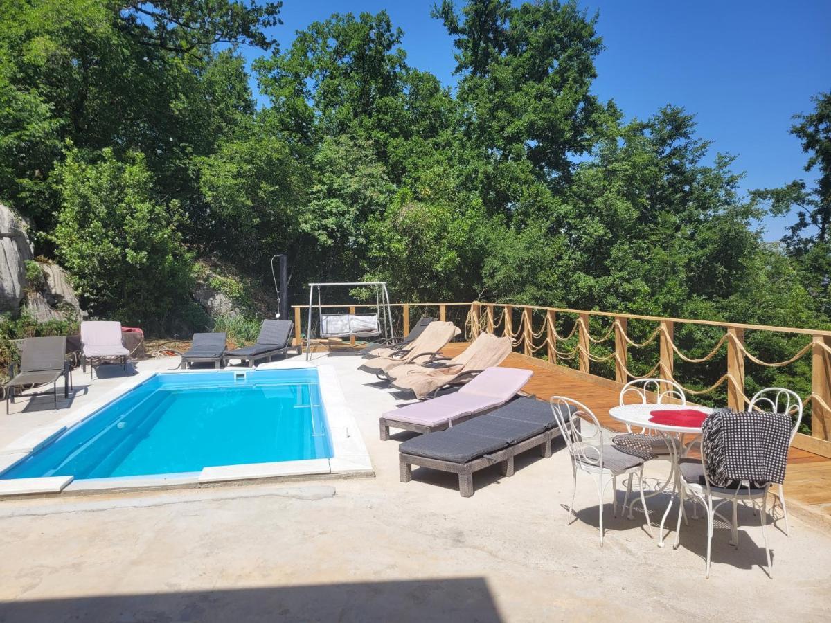 Apartments Chiara Mit Meerblick Und Pool Und Jacuzzi Lovran Eksteriør billede