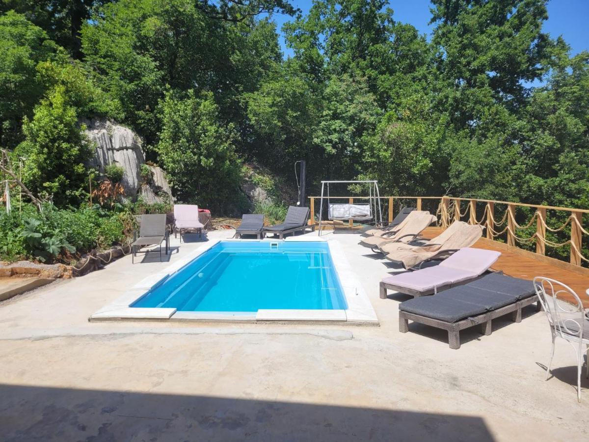 Apartments Chiara Mit Meerblick Und Pool Und Jacuzzi Lovran Eksteriør billede