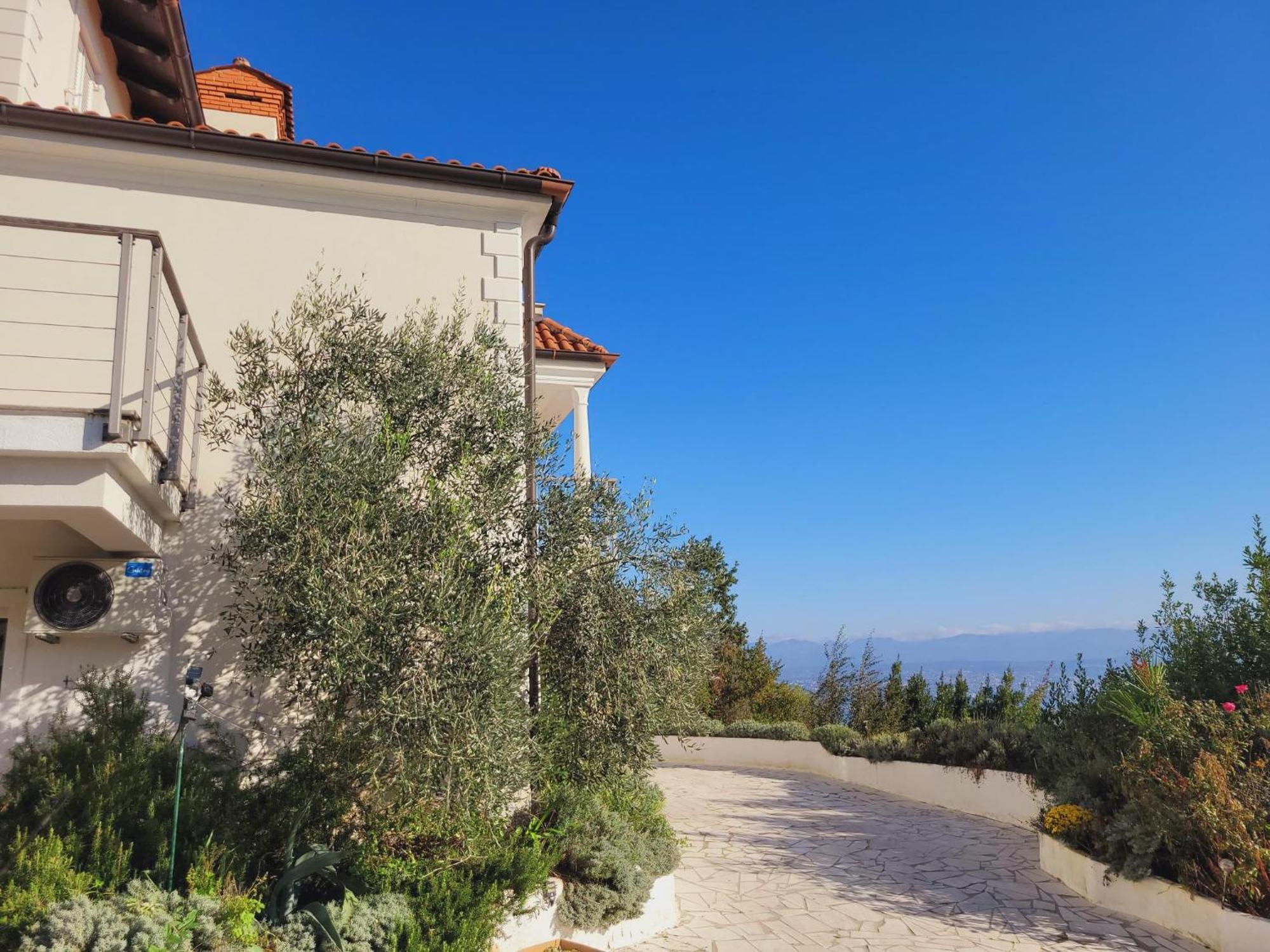 Apartments Chiara Mit Meerblick Und Pool Und Jacuzzi Lovran Eksteriør billede
