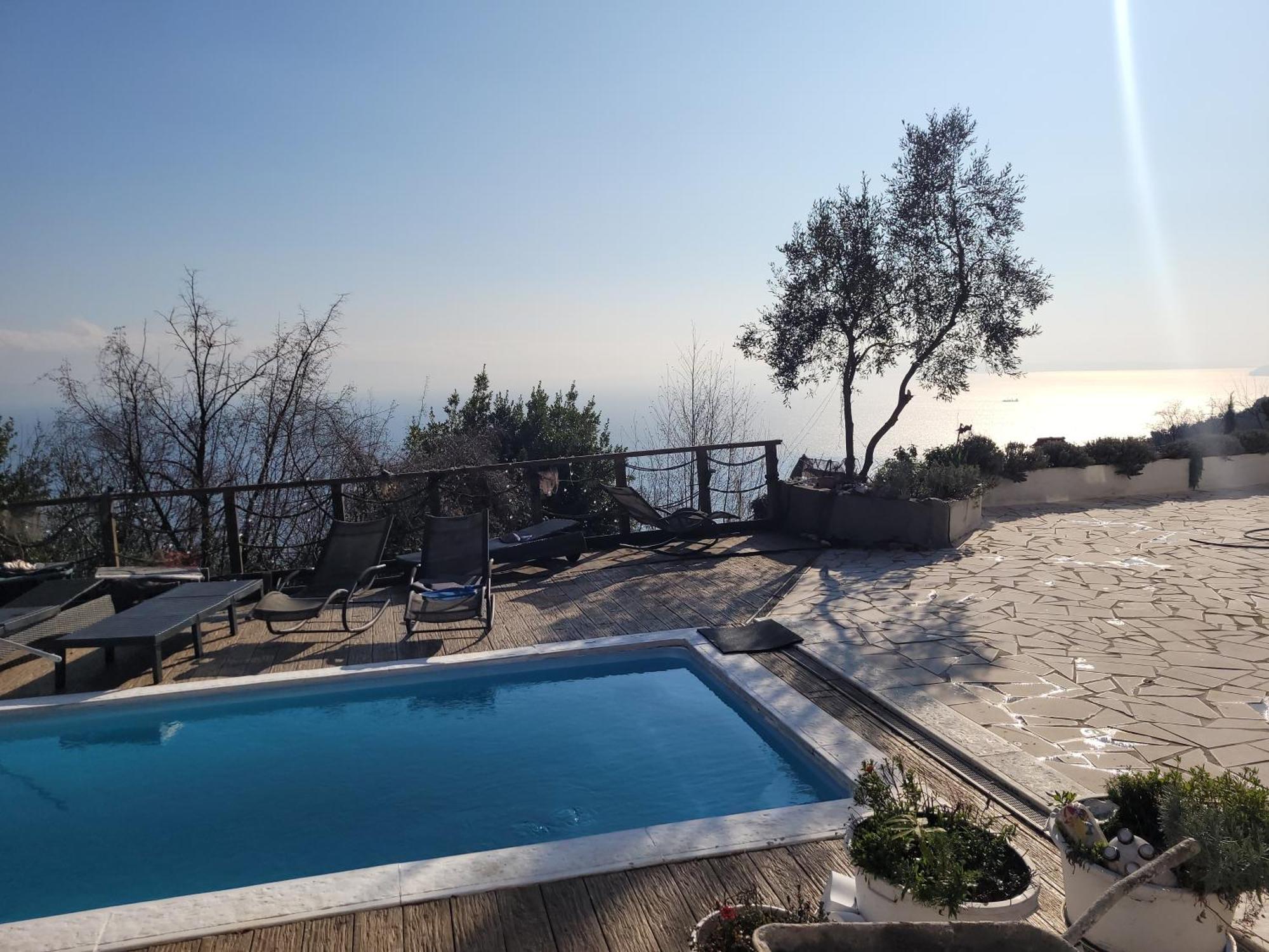 Apartments Chiara Mit Meerblick Und Pool Und Jacuzzi Lovran Eksteriør billede